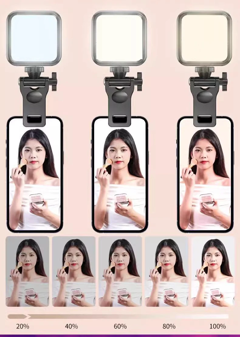 Портативный мини-штатив для селфи с аккумулятором 3 режима