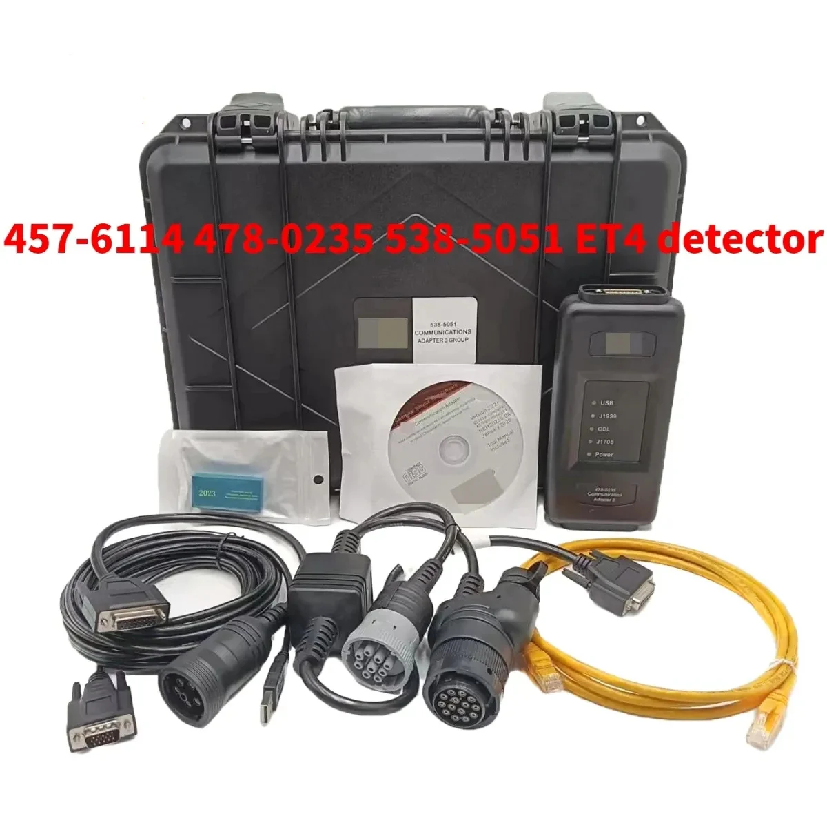 478-0235 538-5051 ET4 гусеничный адаптер 3 c для экскаватора Caterpillar CAT диагностический