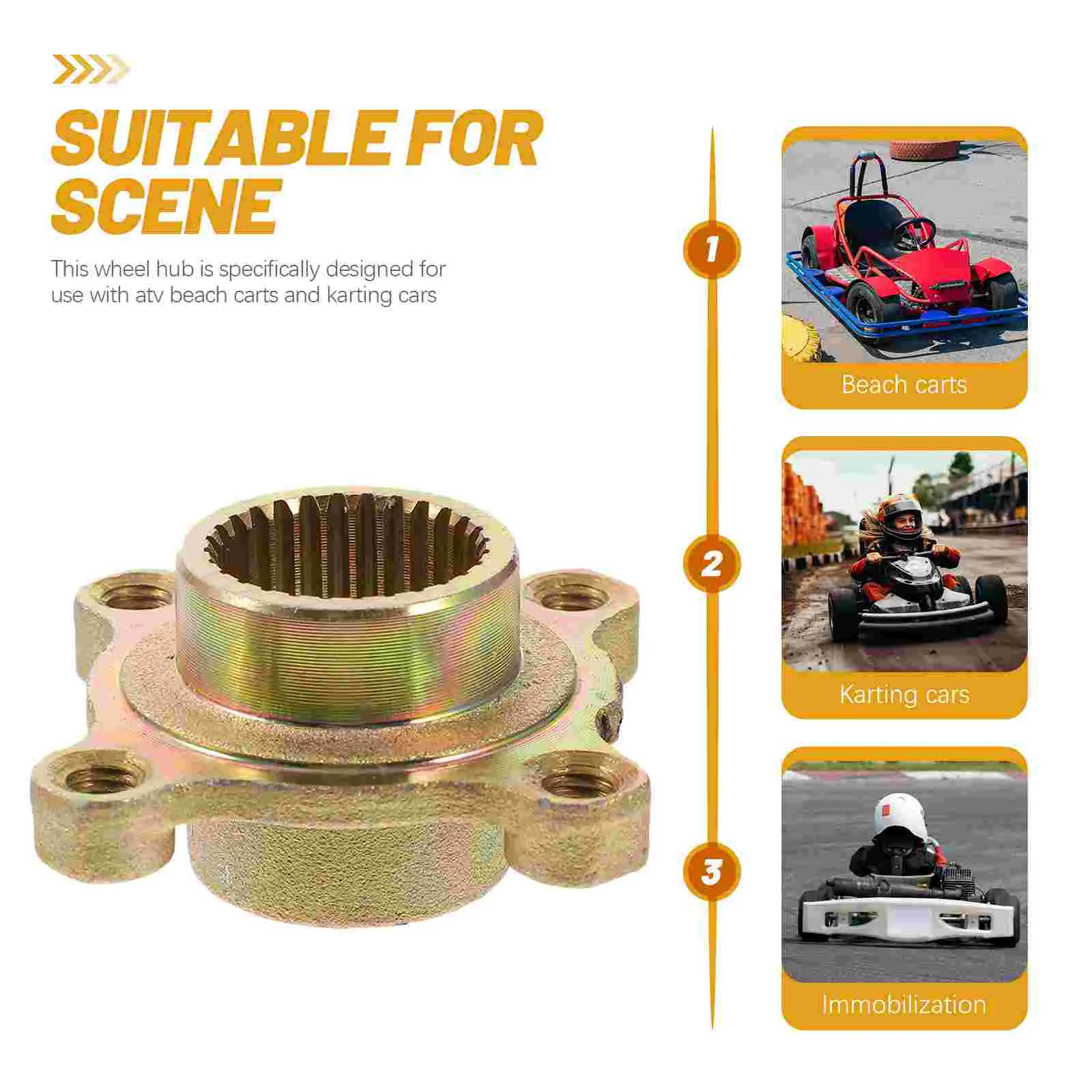 Держатель тормозного диска для картинга задняя ось звездочка ступицы