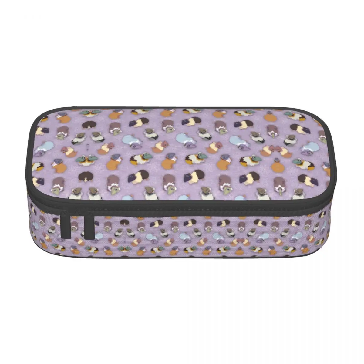 

Cute Guinea Pig Pencil Case Animal Print School Teenager Zipper Pencil Box Cute Print Pen Organizer