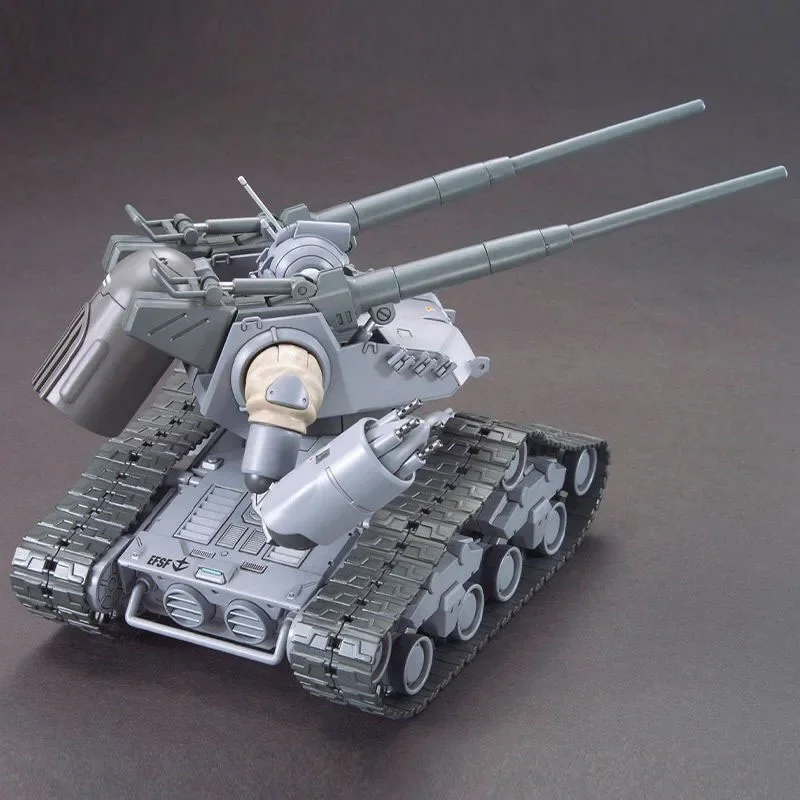 Фото Оригинальный Bandai Gundam HG 1/144 RTX-65 Guntank Early Ttpe Коллекционная модель, комплект собрать фигурки на день рождения, подарки для мальчиков №5