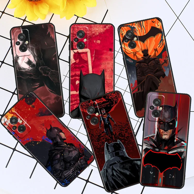 

The Dark Knight Batman Phone Case For Xiaomi Redmi A1 12C 11A 11 10C 10 9T 9AT 9A 10A 9C 9 8A 8A 7A 7 Plus Black Cover