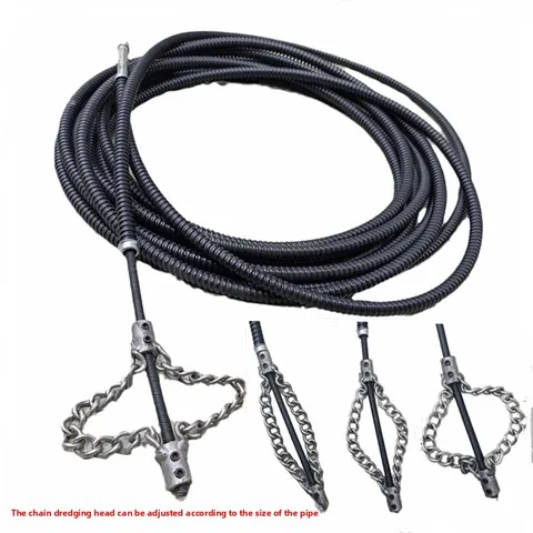 Электрическая дрель-очиститель сливов 5 м