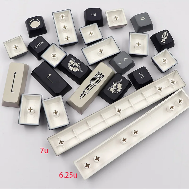 

133 Keys GMK Apollo Keycaps XDA Profile PBT Dye Sublimation Mechanical Keyboard Keycap For MX Switch 61/64/68/87/84/96/104