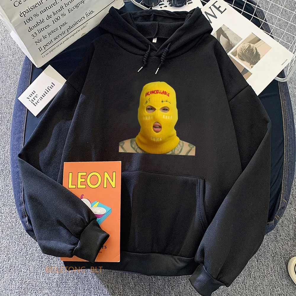 Толстовка женская с капюшоном и графическим принтом на весну/зиму