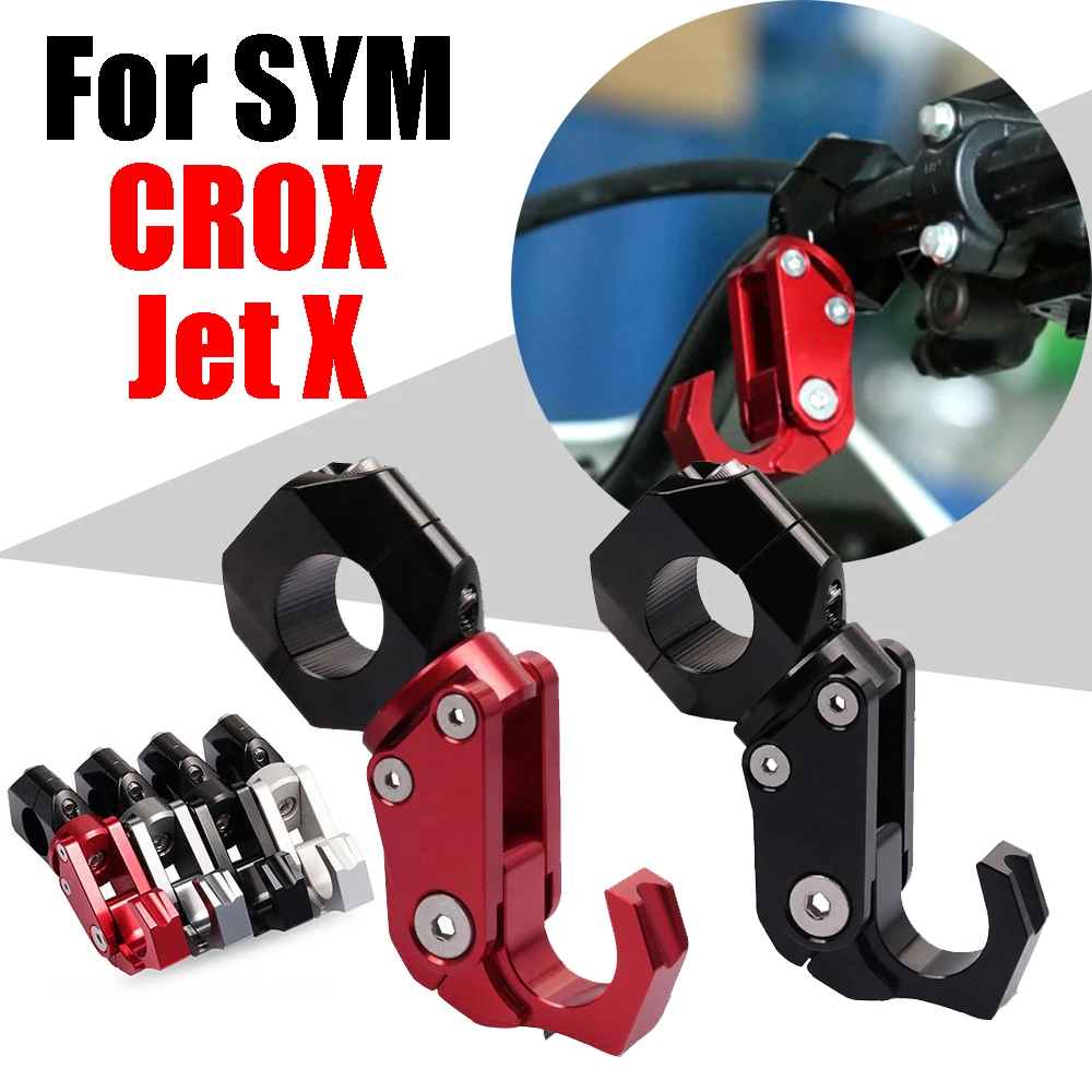 

For SYM CROX 50 125 150 Jet X 14 125 150 x150 180 200 Motorcycle Accessories Hook Helmet Holder Storage Luggage Bag Hanger Hook