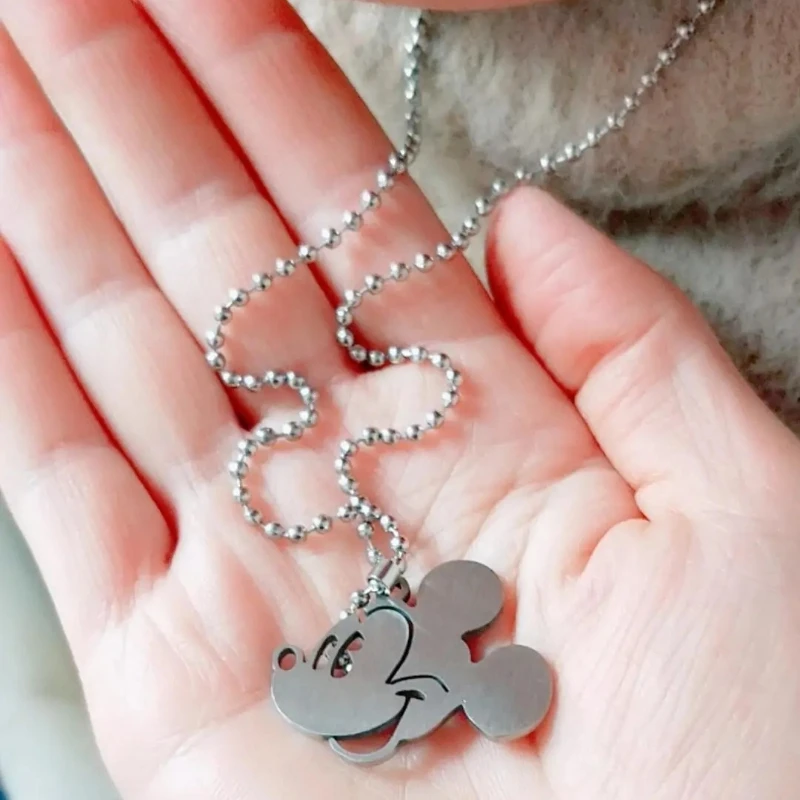 Новое ожерелье Disney с Микки 2022 из мультфильма для пары модные ювелирные изделия до