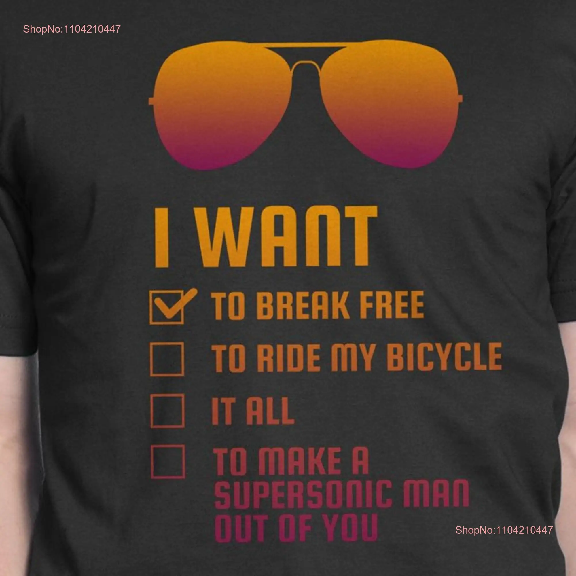 I Want To Break Free T Shirt Retro Vintage Style Queen Band Freddie Mercury Sunglasses Men And Women