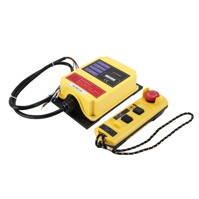 Промышленный беспроводной пульт дистанционного управления A2S, подъемник с 2 кнопками, Электрический подъемник с беспроводным пультом дистанционного управления