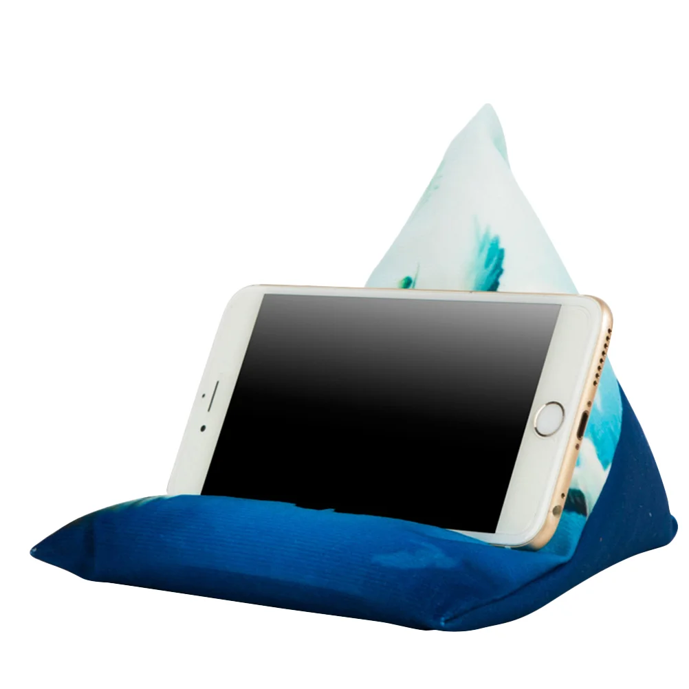 

1Pc Multi-angle Pillow Reading Bracket Fashion Simplicity Mobile Phone Tablet Reading Stand Household Reading Holder (Blue