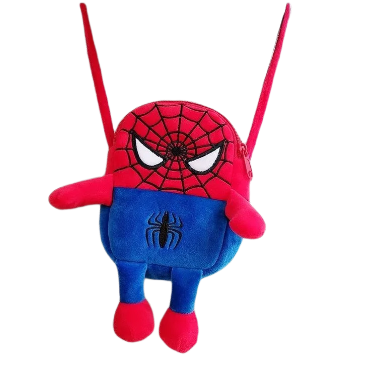 

Милые плюшевые кавайные игрушки Marvel мультфильм аниме Человек-паук для мальчиков и девочек Однокомнатный Повседневный мессенджер мобильный монета подарок на день рождения