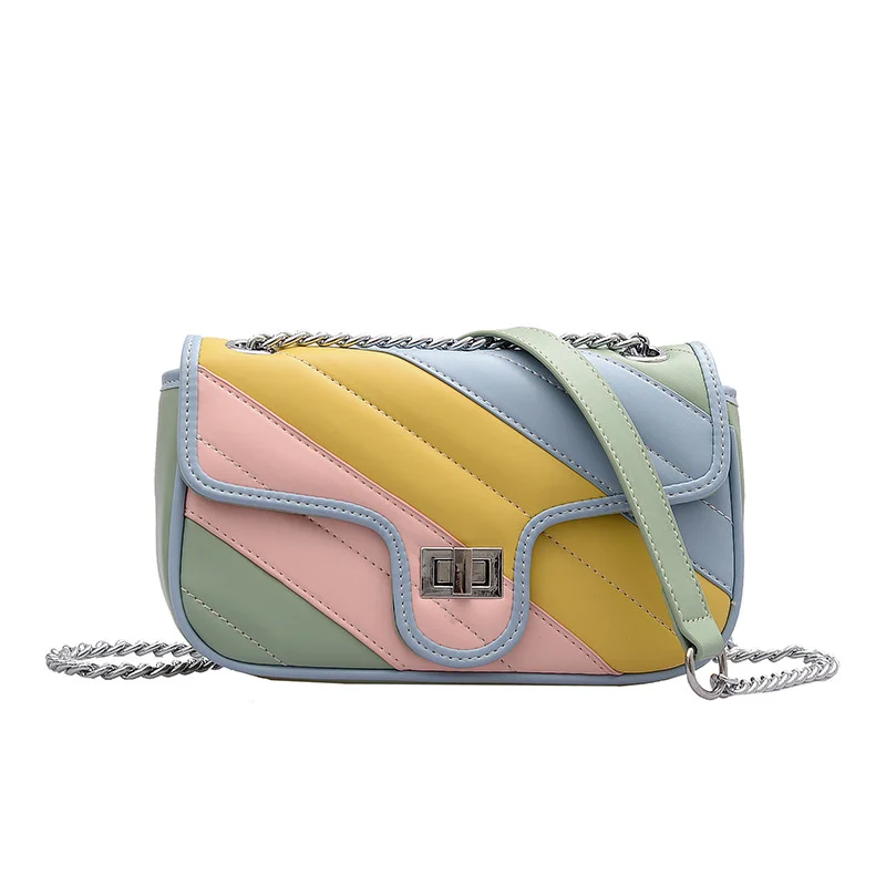 

Women's flap bag, chain bag, solid bag, banquet bag, luxury designer purse