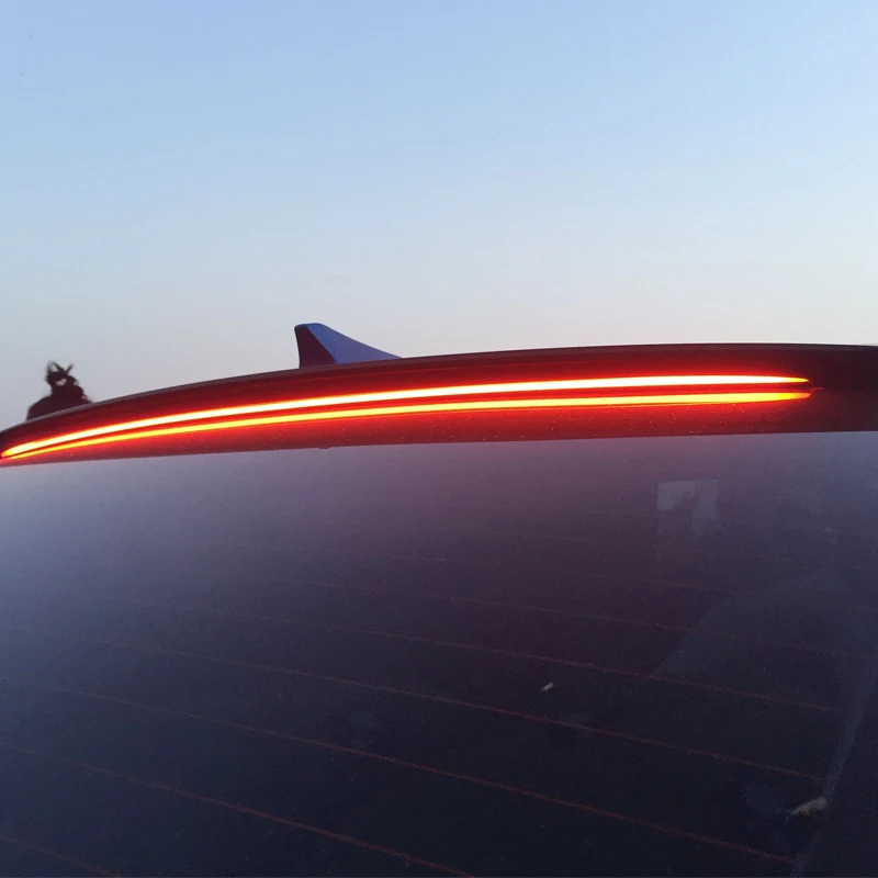 

Спойлер на крышу для Hyundai Sonata, украшение для автомобиля 2011-2017, краска из АБС-пластика, цветной задний багажник, светодиодный спойлер, глянцев...