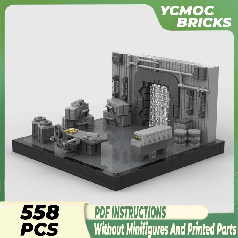 Модель звездного фильма Moc строительные кирпичи возврат мандаловой техники