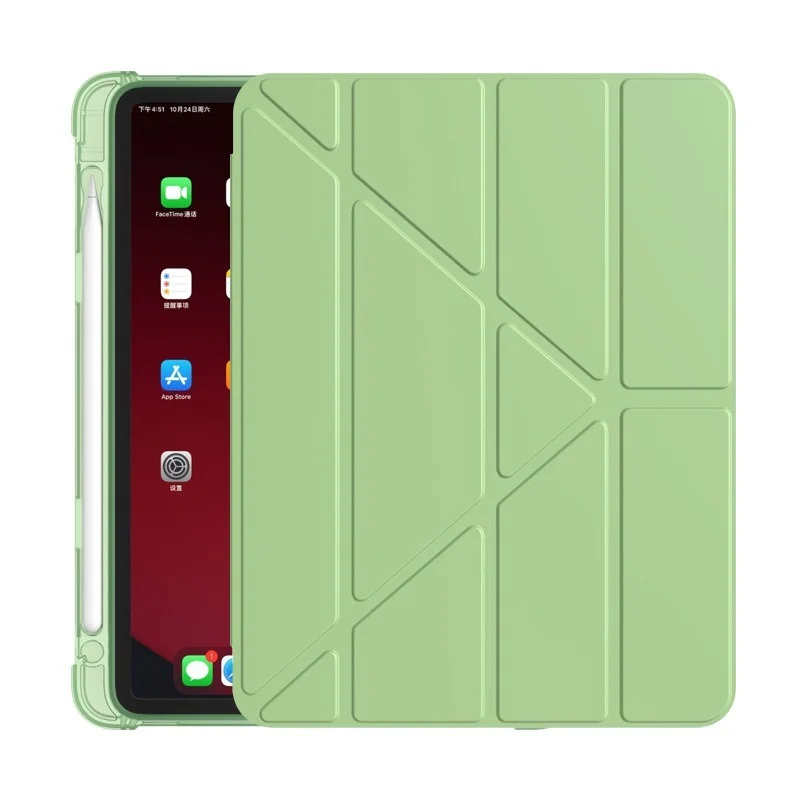 Чехол для 2020 iPad 10 2 8th 2018 2017 9 7 Mini 5 2021 Pro 11 Air 3 4 умный чехол с держателем стилуса 5th 6th