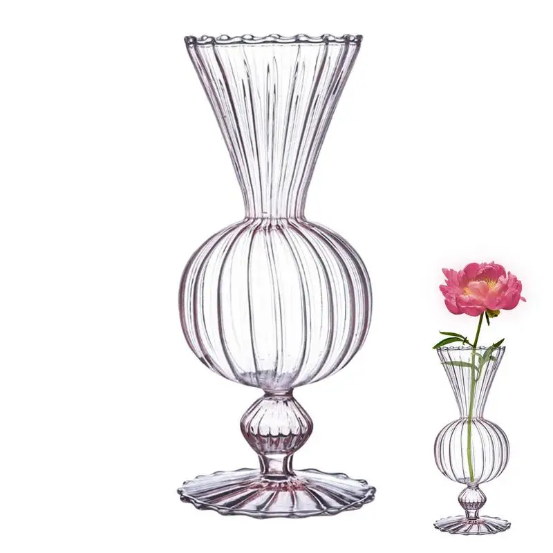 Flower Pot Geometric Decorative Transparent Modern Vase For Bouquets Wedding Gift Centerpiece Home Decor Flower Arrangements images - 6