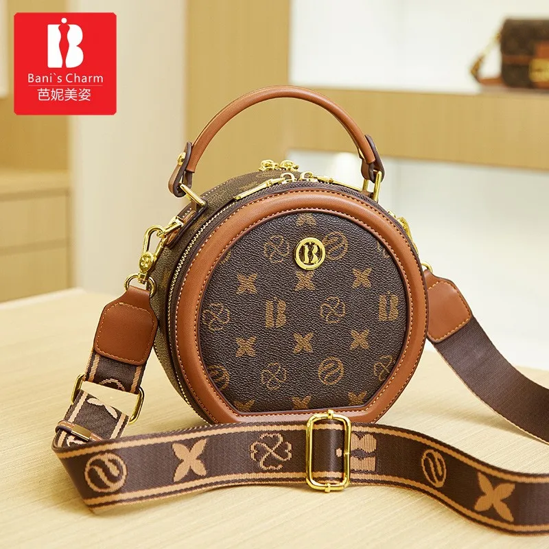 BANI'S Очаровательная Женская сумка круглая 2024 новая дизайнерская маленькая