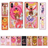 maiyaca card captor sakuras anime phone case for xiaomi mi 8 9 10 lite pro 9se 5 6 x max 2 3 mix2s f1