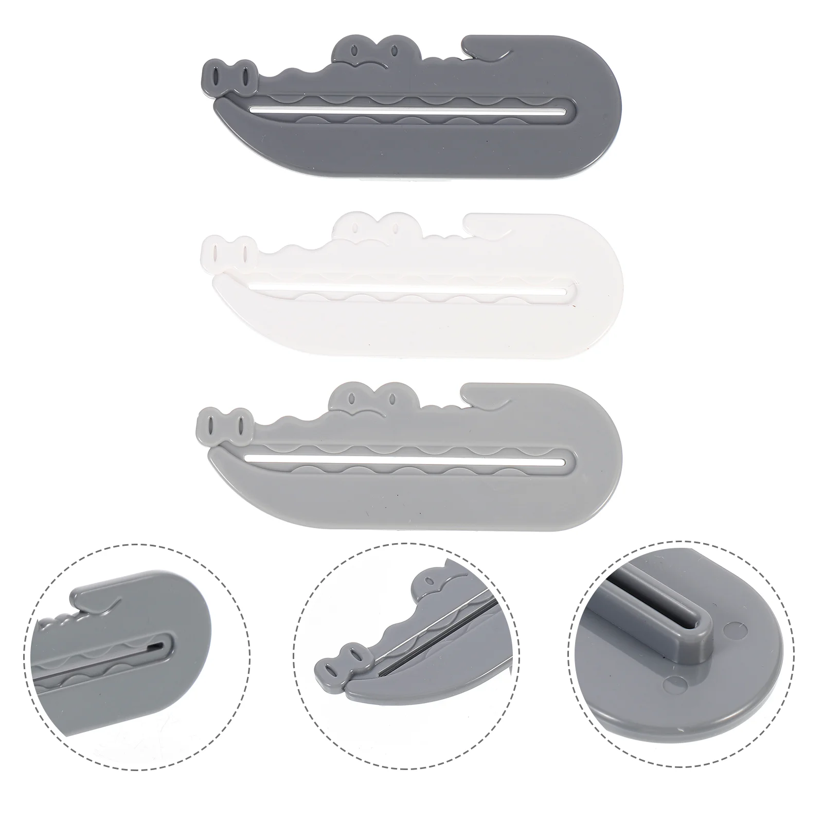 

3Pcs Creative Manual Toothpaste Squeezers Extruder Roolling Toothpaste Tube Squeezer for Home Bathroom Accessories