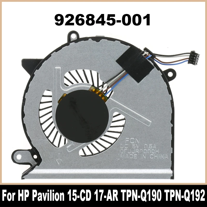 Новый оригинал 926845 -001 для HP Pavilion 15-CD 17-AR TPN-Q192 TPN-Q190 Вентилятор охлаждения