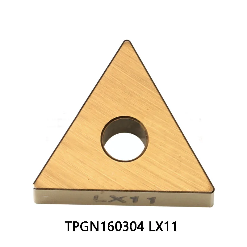 

160304 100% Original TPGN160304 LX11 High Hardness Carbide Inserts Lathe Cutter Tool TPGN Cutting Metal Machined Turning CNC