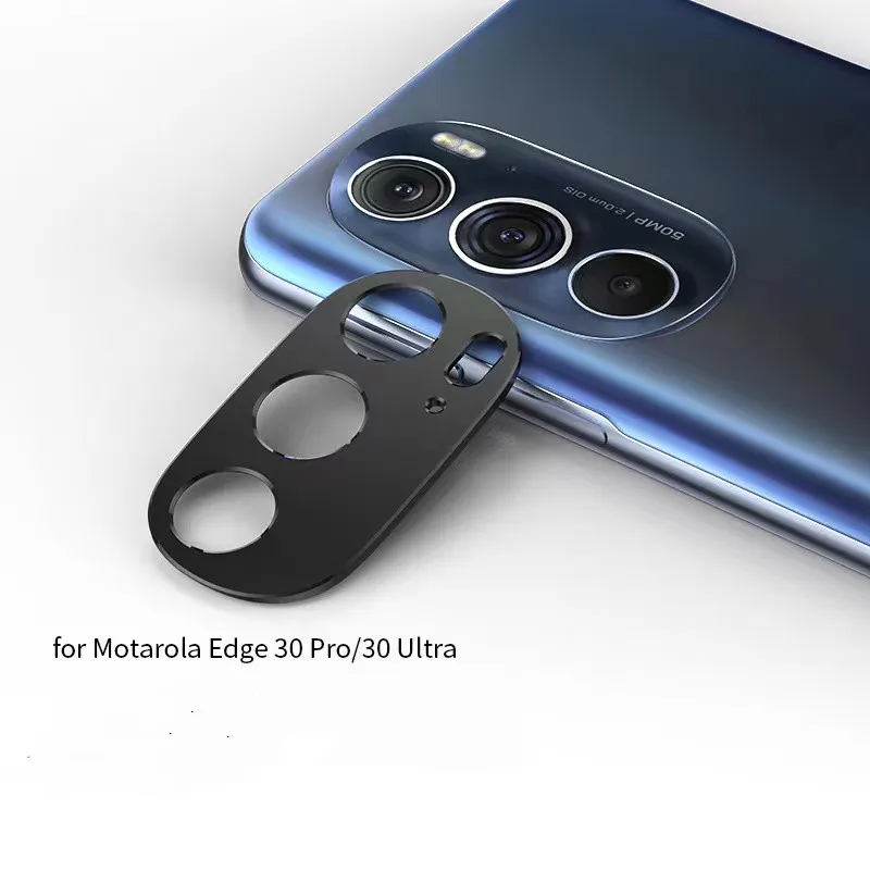 Металлическая защитная пленка Camshield для объектива Motarola Edge 30 ultra Pro, матовое кольцо из сплава Camguard для камеры, полый защитный стикер