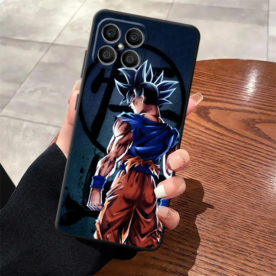 Фото Чехол для Honor Magic5Lite 8X X8 X5b 70 X7 90 X6 X9a 200 400 Lite, чехол для телефона D-Ragons Balls Goku Warrior №3