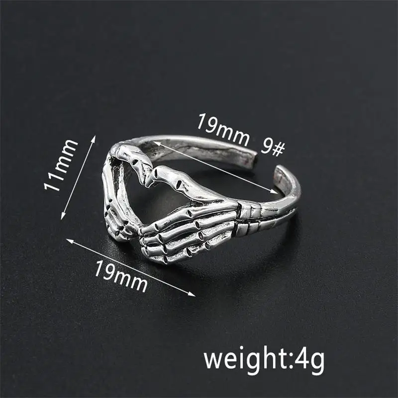 Кольцо в стиле панк-хоп для мужчин и женщин |