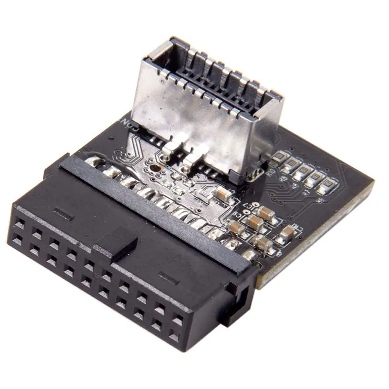 

USB 3.1 Front Panel Female To USB 3.0 20-Pin Header Male Extension Adapter For Motherboard Card With USB3.0 Port