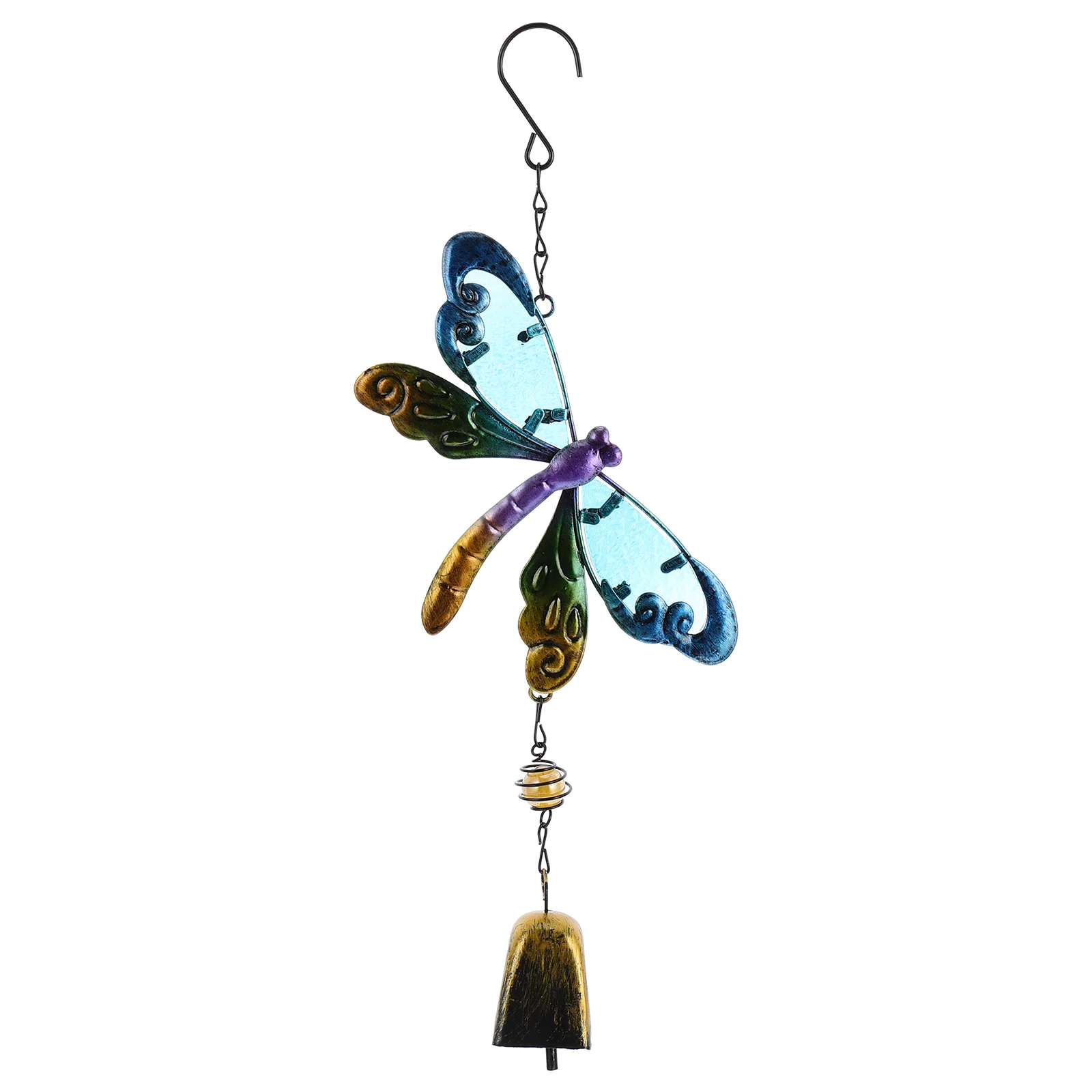 

Out Door Decor Iron Dragonfly Sculpture Vintage Dragonfly Ornament Decorative Wind Chime Wind Chimes Gift Animal Wind Chime