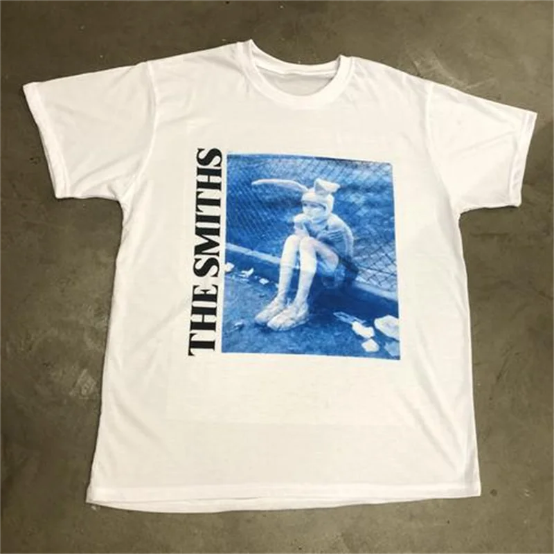 

Женская одежда The Smiths GUMMO TeeY2k, женские футболки, винтажный укороченный топ в стиле аниме 90-х, топы, эстетические блузки, милые готические