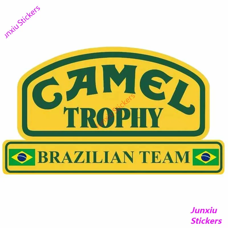 

Creative Car Stickers Camel Trophy Car Decal Window Sunscreen Waterproof Decal Decorative Accessories Oem Glue Sticker KK13cm
