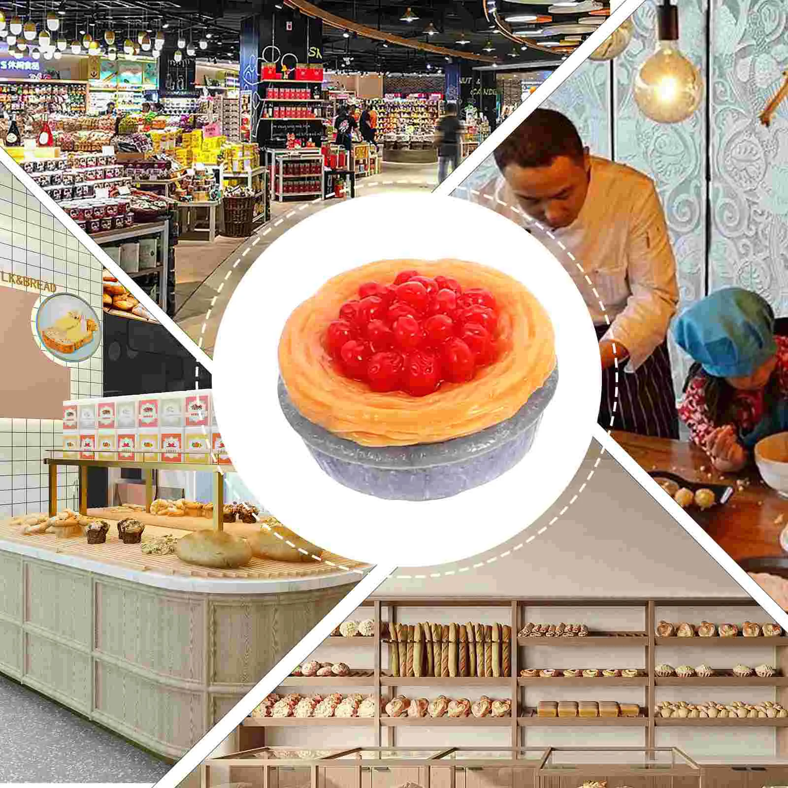 20 шт. десерт шивань яйцо пирог игрушка искусственный декор для торта смола