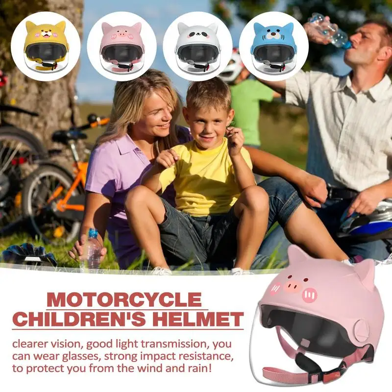 

Шлемы для детей ударопрочные милые детские шлемы с HD-объективом с героями мультфильмов удобные защитные велосипедные шлемы защита для головы