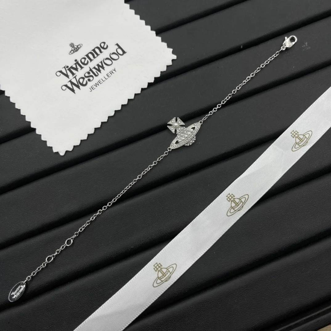 Женская браслет Vivienne Westwood Простой модный для женщин Европейская и американская