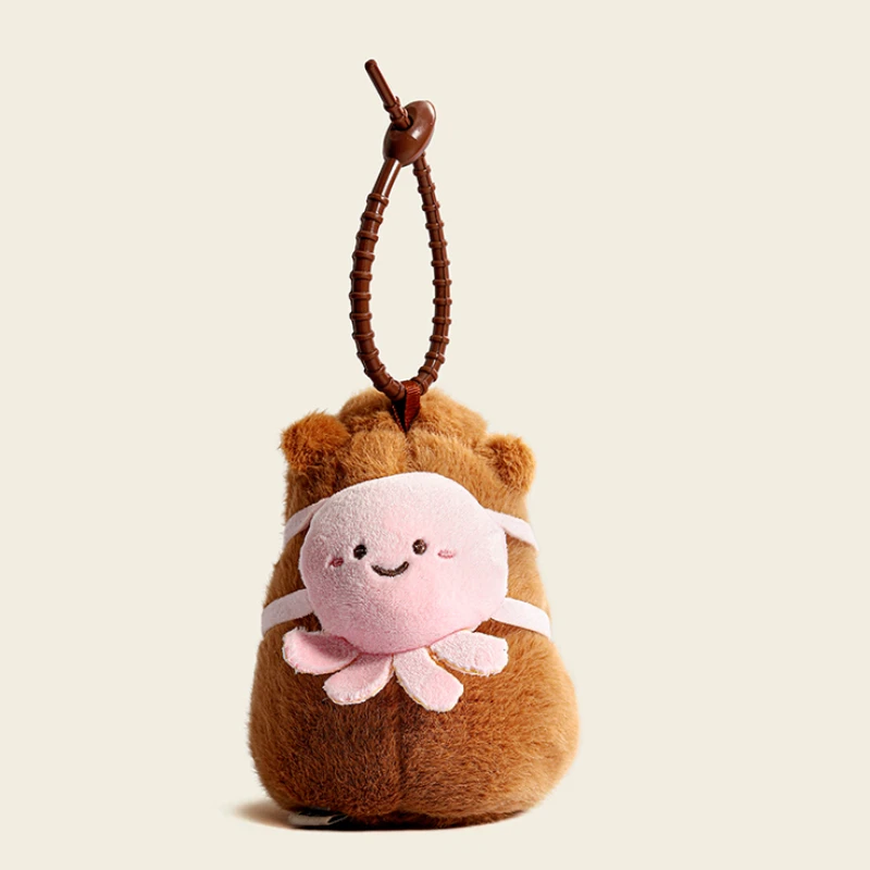Фото CuteCapy Bag Charm Очаровательный плюшевый брелок Snotty Уникальный кулон на рюкзак №4