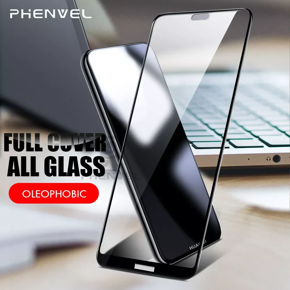

Oleophobic protective Glass for Huawei P20 Lite full cover Screen Protector For Mate 30 P20 PRO Honor 10 Tempered Glass Film