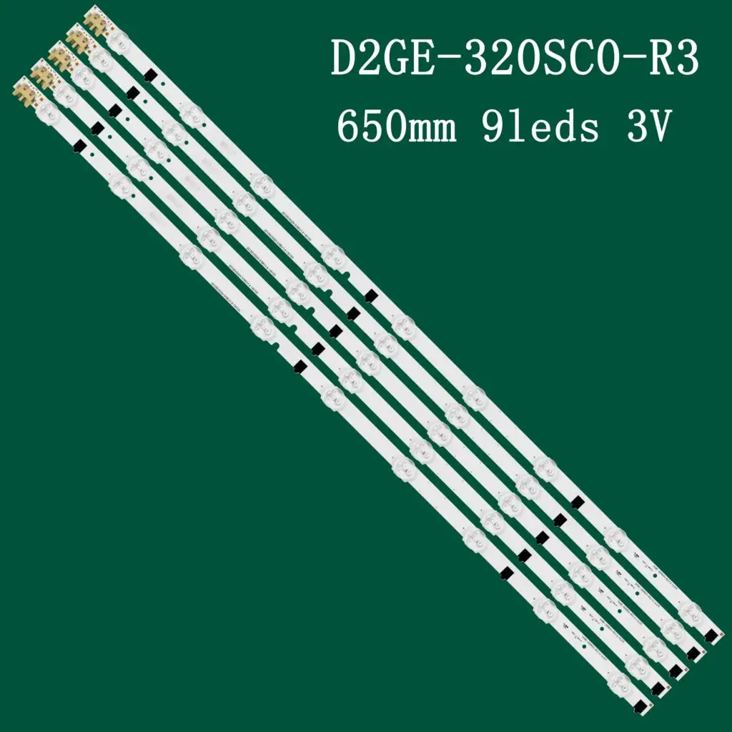 

25pcs LED Backlight strip For UA32F4088AK UA32F5501 HG32EB690 BN96-25300A 2013SVS32H BN96-25299A D2GE-320SC0-R3 HF320CSA-B1