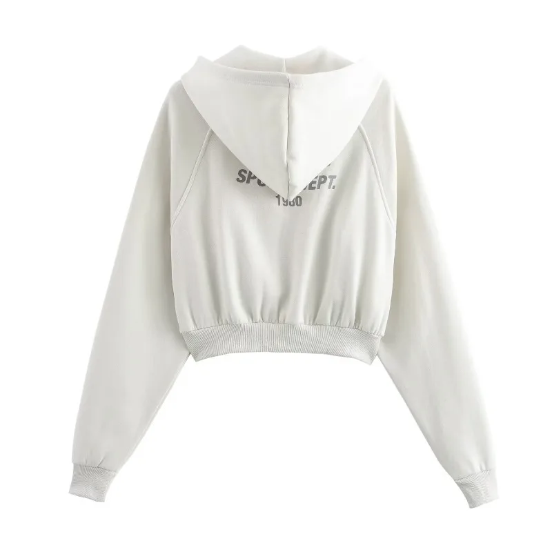 TRAF ZR Женский комплект из двух предметов Осенние наряды Толстовки с буквенным