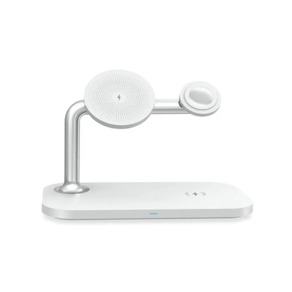 Магнитная Беспроводная зарядная подставка 3 в 1 для iPhone 13 12 Pro Max быстрая станция