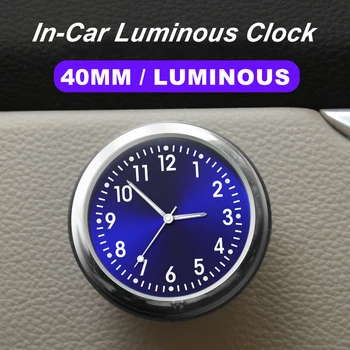 Mini Watch Car Quartz Clock Mini Electronic Clock Waterproof Bicycle Motorcycle Watch Auto Car Clock Dashboard Clock In Car 1