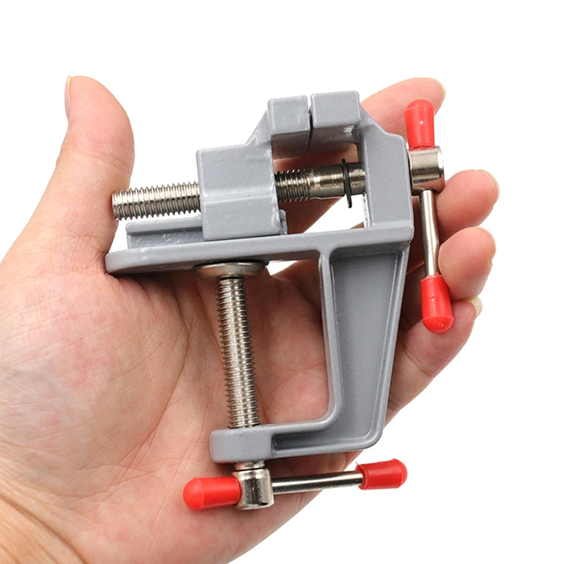 Алюминиевый мини-юрture DIY маленькие ювелирные зажимы для хобби на столе