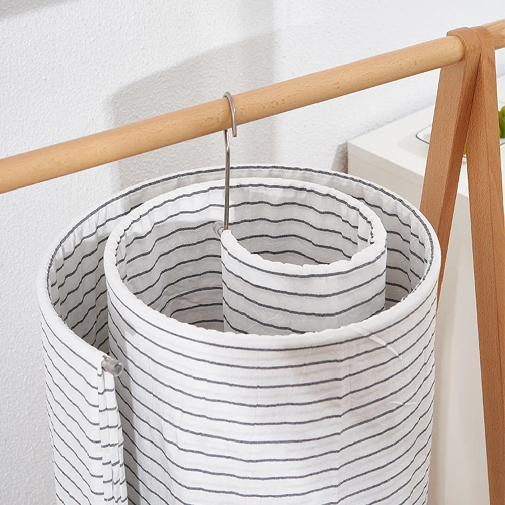 

Drying Rack For Blanket Stainless Steel Bedspreads Hanger Bulky Clothing Spiral Laundry Clothes Hangers