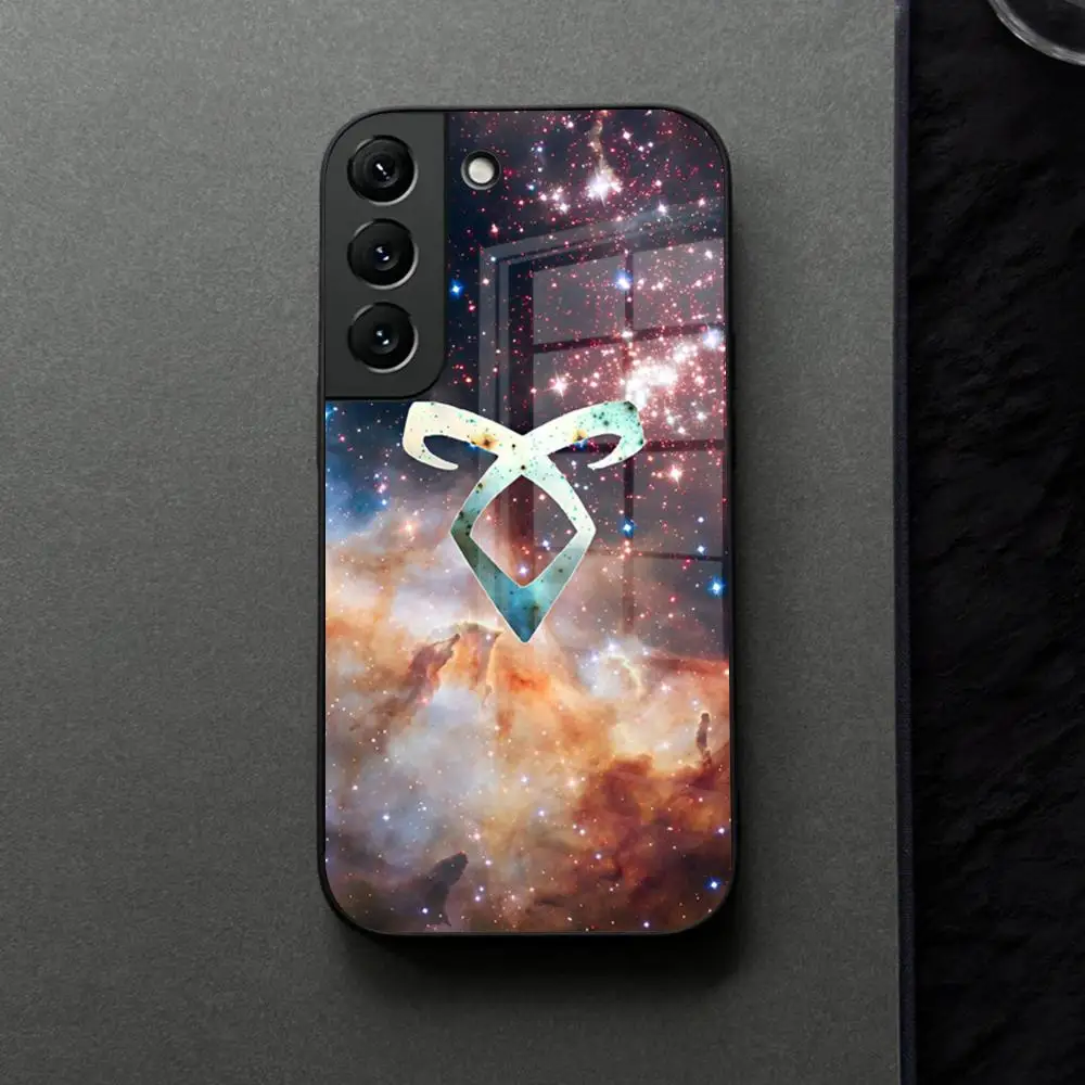 Фото Чехол для телефона Shadowhunters, стеклянный, для Samsung Galaxy S21 S26 S25 S22 S20 S24 S23 Ultra Fe Plus A16 A34 A54 A24 A53 Coque №3