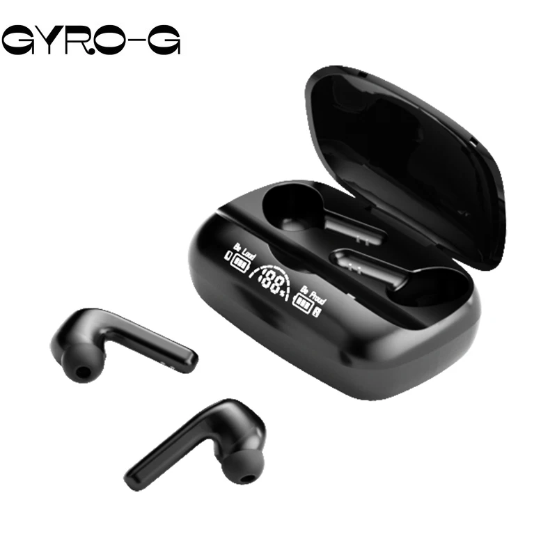 

TWS TG04 Bluetooth 5.2 Earphones Wireless Headphones HiFi Stero Headset Noise Reduction Sports Earbuds with Mic for Phone