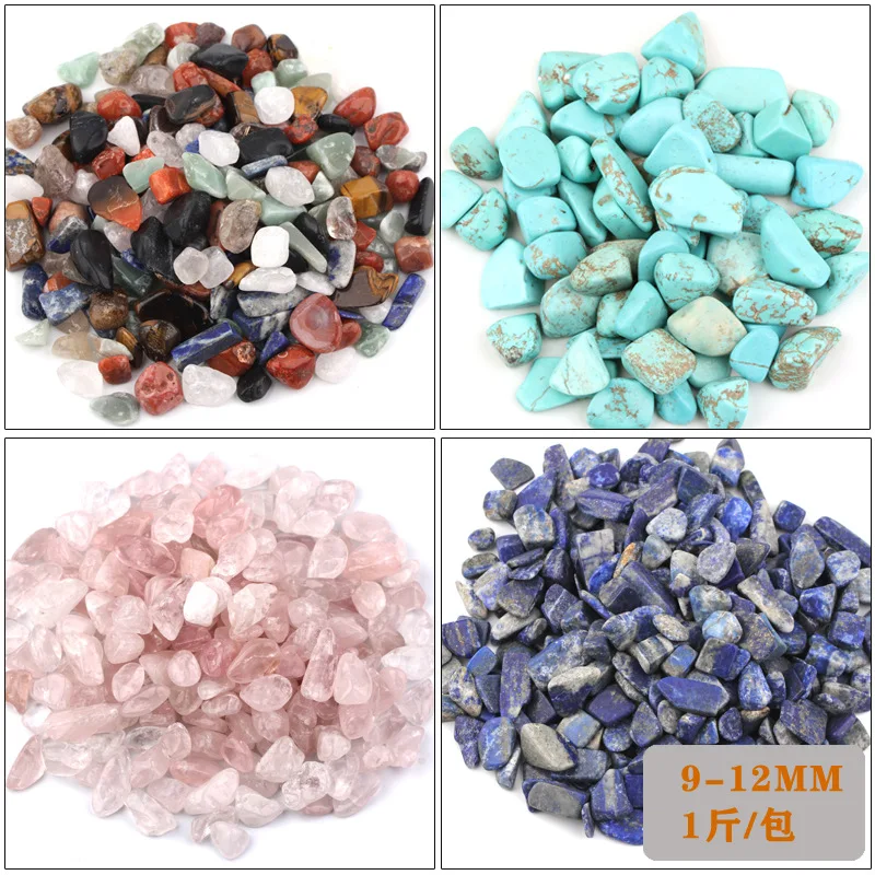 

Natural Crystal Gravel Degaussing Stone 9-12mm Polished White Crystal Amethyst Fish Tank Flower Pot Gravel Decoration Wholesale