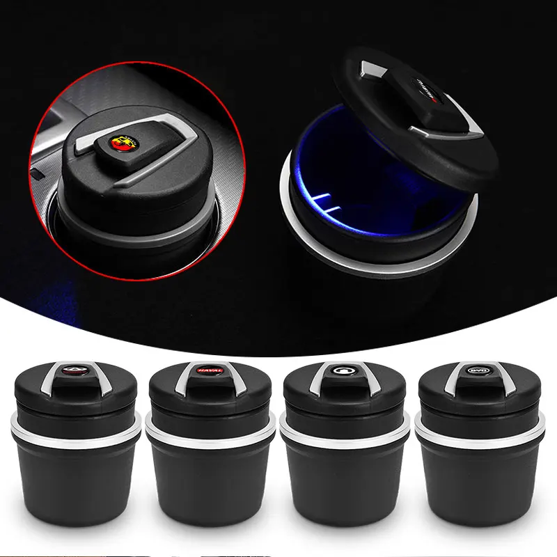 

1pcs Car Portable Ashtray LED Light Cigar Ashtray Car interior For BMW Mini Cooper R56 R50 R53 F56 R60 2011 2012 2013 2018 2019