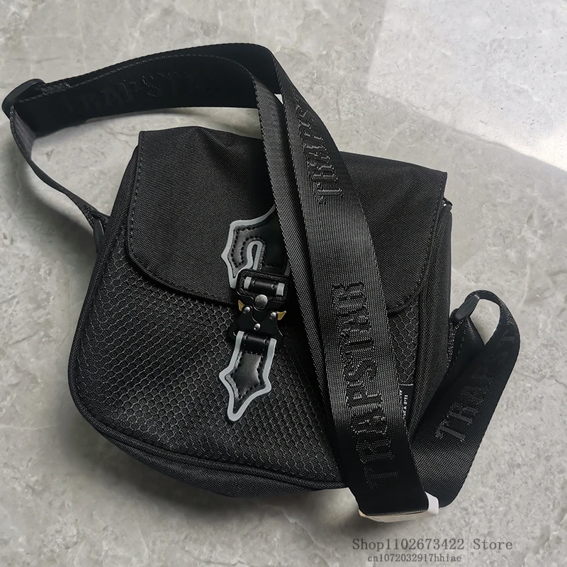 

Trapstar Bag Luxury Designer Brand IRONGATE T Crossbody Bag Black Reflective Blue London High Quality Shoulder for Men and Women