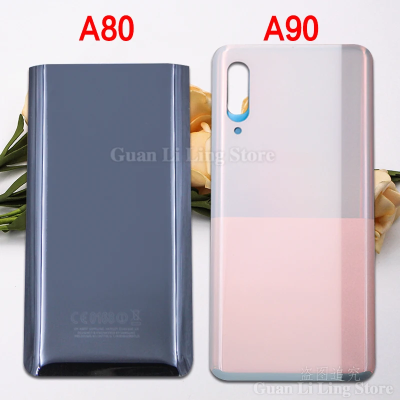 

10 шт., задняя крышка батарейного отсека для Samsung Galaxy A80 A805 / A90 5G A908