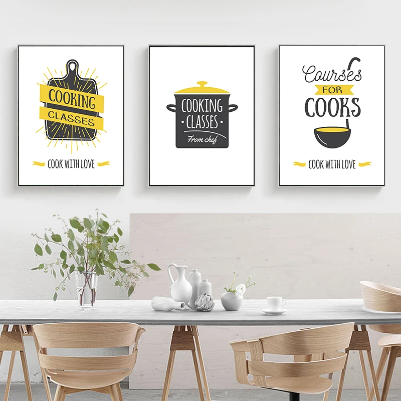 Художественный принт FOOCAME для кухни